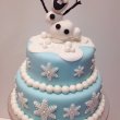 'Olaf' Frozen stapeltaart