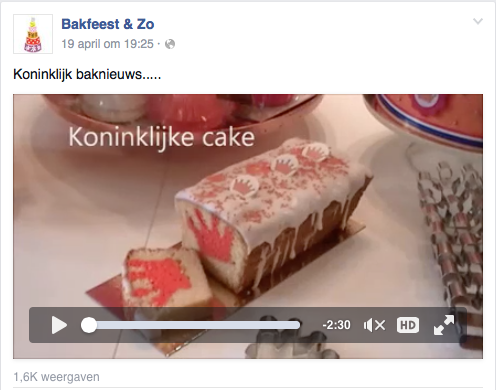 Koninklijke cake